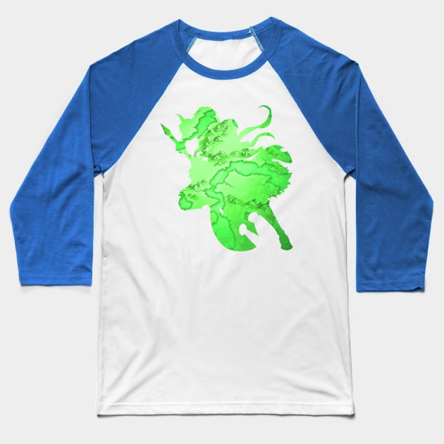 Resplendent Raven: Peerless Fighter Baseball T-Shirt by Raven's Secret Shop